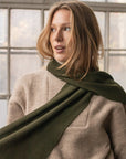 Ullskjerf herringbone