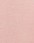 Nattkjole i ull med silke m/knapper - Lys rose/natur - swatch