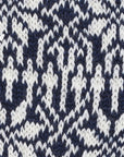 Mellomtykke ullsokker i 100% ull - Blå/turkis - swatch