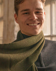 Ullskjerf herringbone