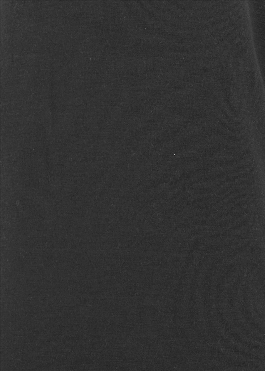 Cardigan i ull - svart - swatch