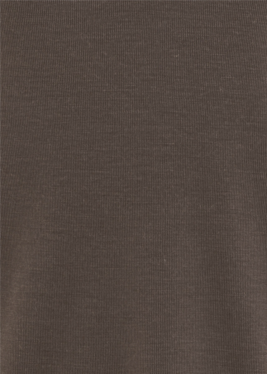 Ull - valnøtt - swatch