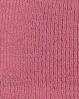 Ribbestrikket pannebånd i ull - swatch