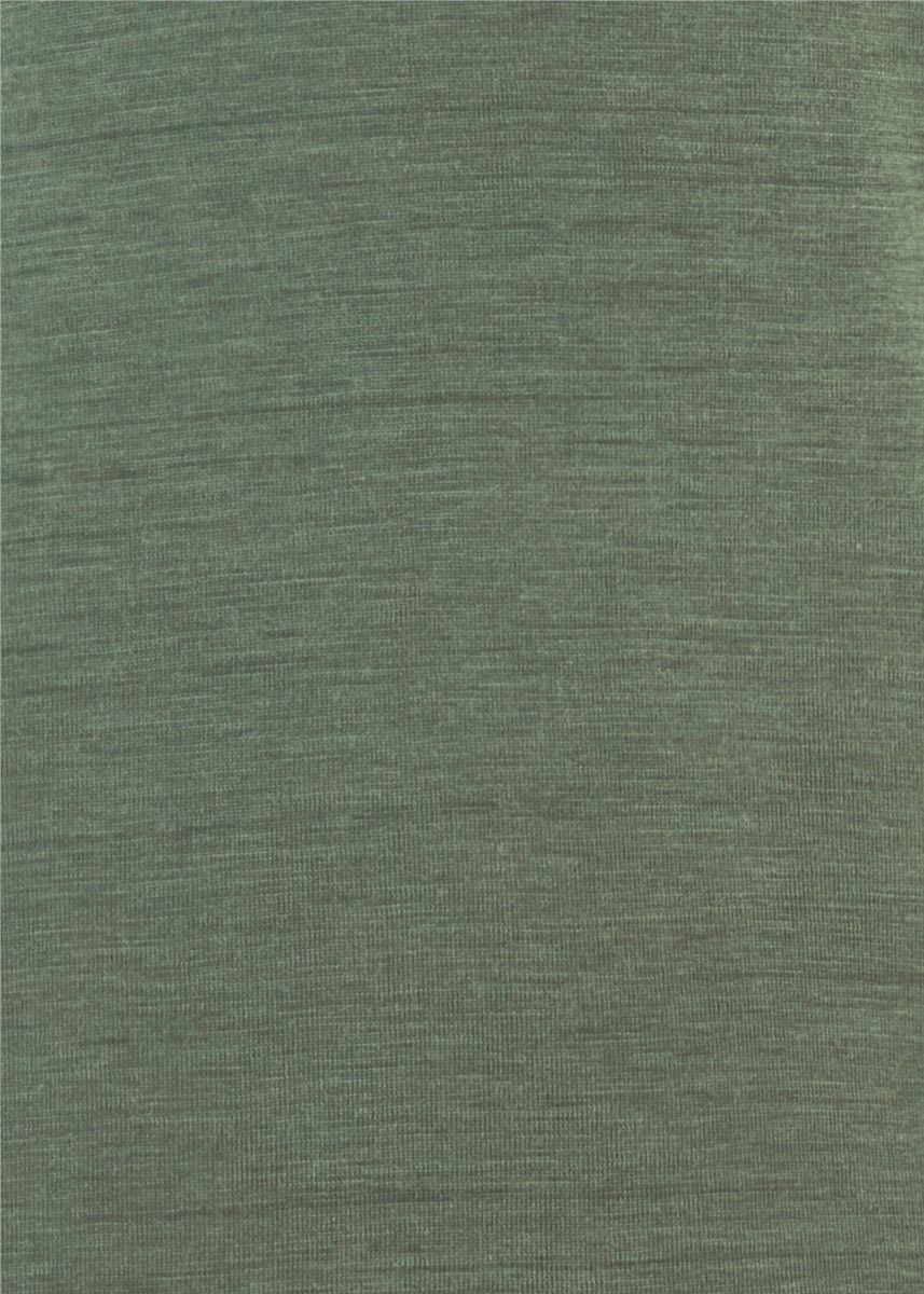Løs genser i ull - Olivin - swatch