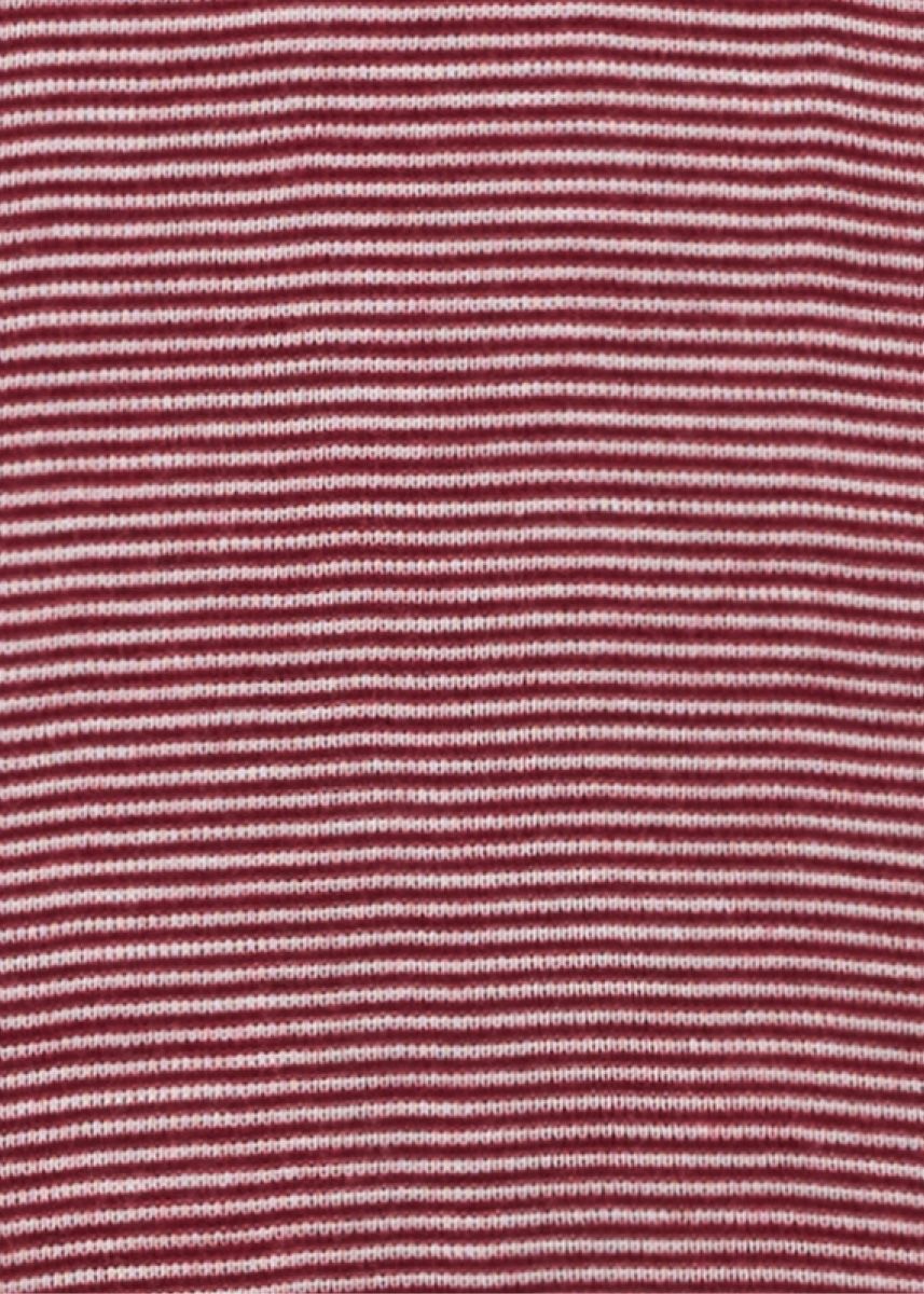 Nattkjole i ull med silke m/knapper - Plomme/Natur - swatch