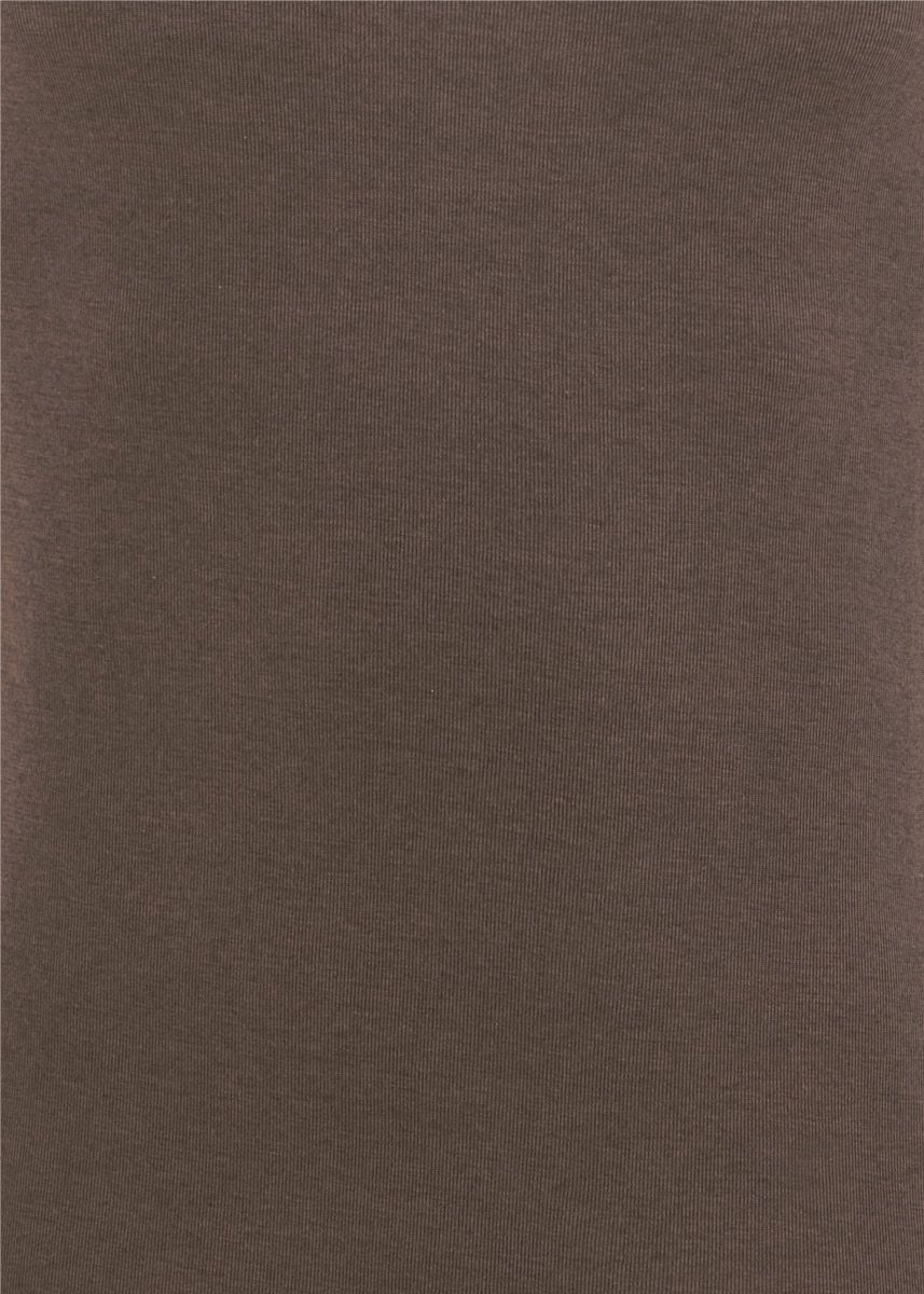 Kosebukse i ull med silke - Brun - swatch