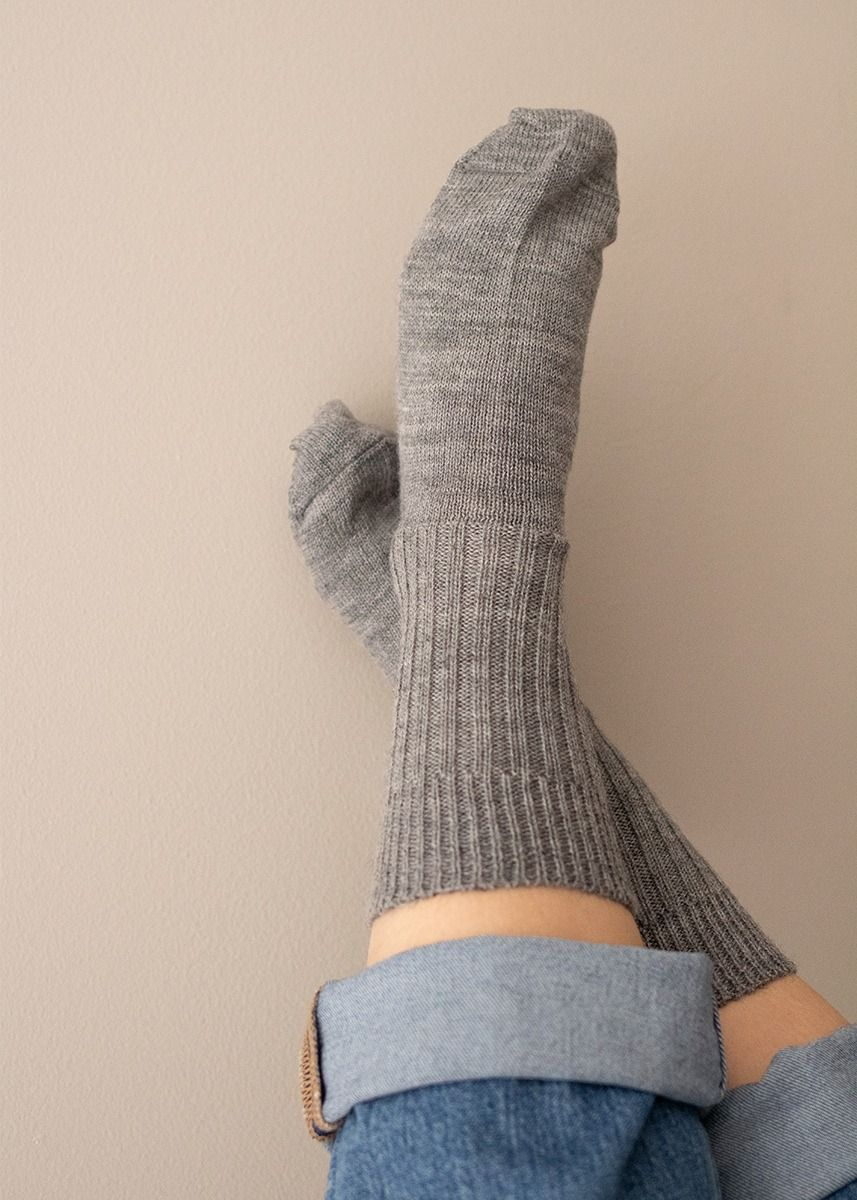 Mellomtykke ullsokker