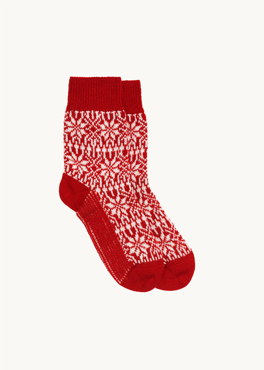 Mellomtykke ullsokker i 100% ull