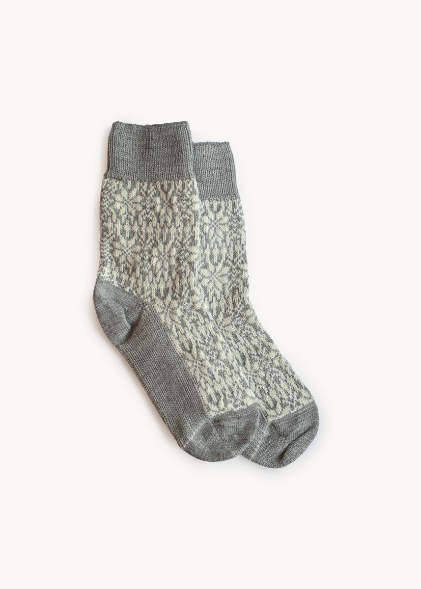 Mellomtykke ullsokker i 100% ull