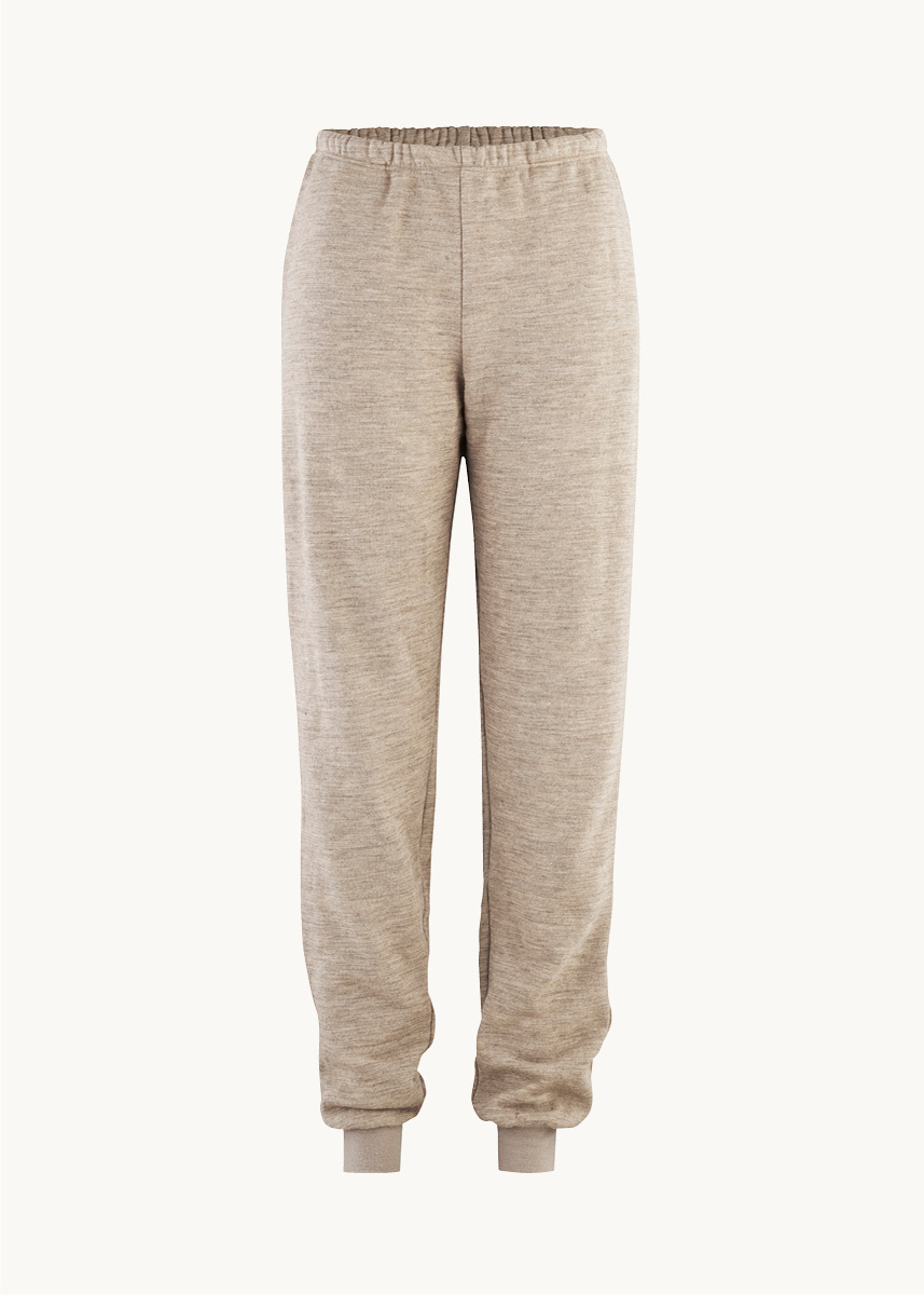 Joggebukse i ullfrotté