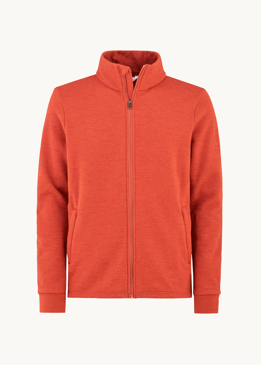 Herrejakke i ullfrott&eacute;