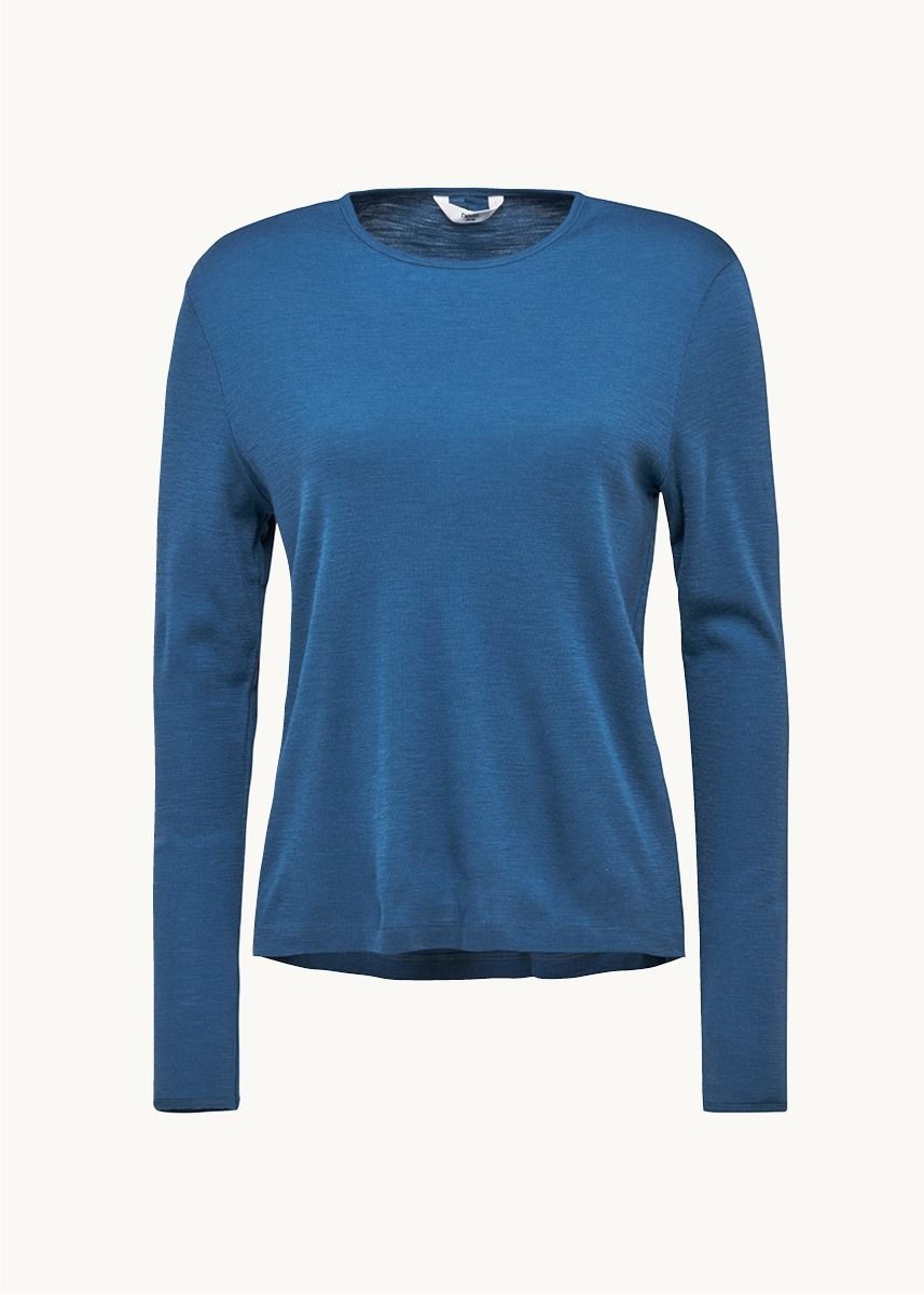 Genser i ull med avslappet fasong