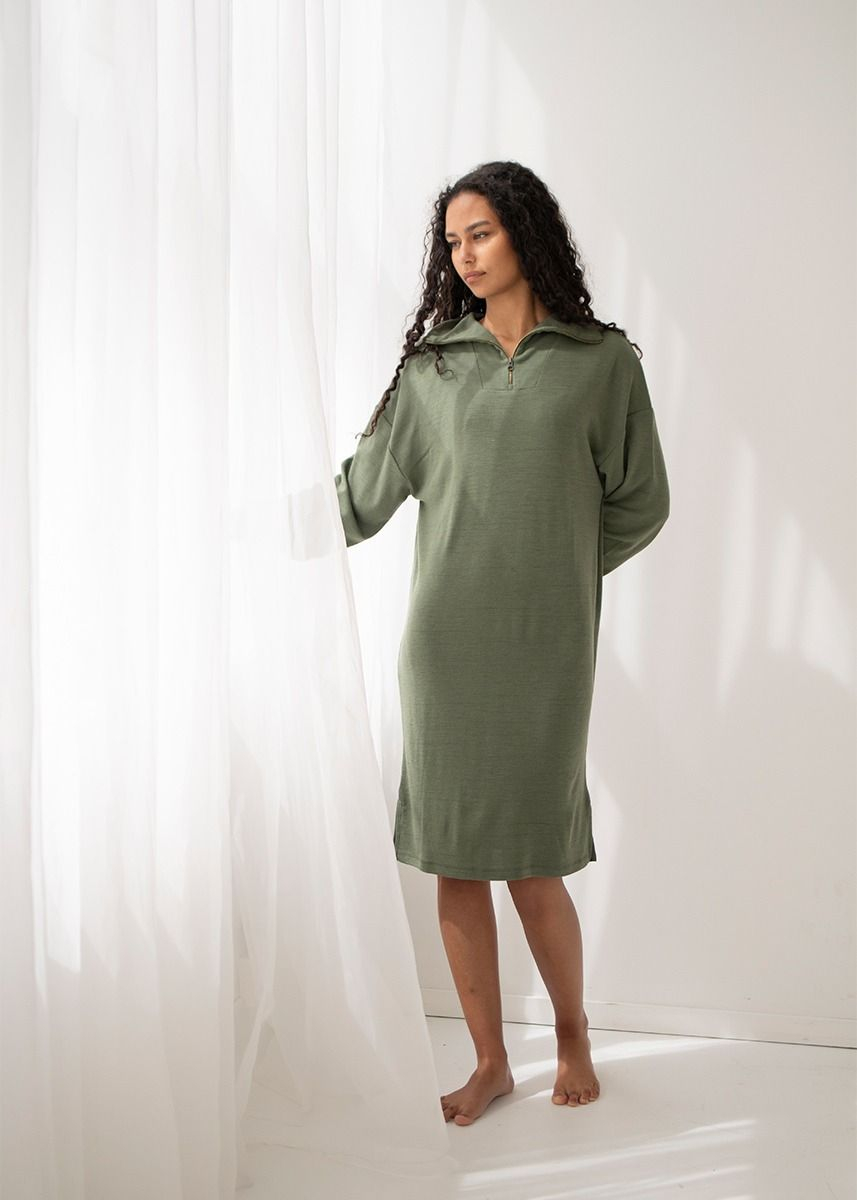 TILBUD! Ullkjole med glidelås