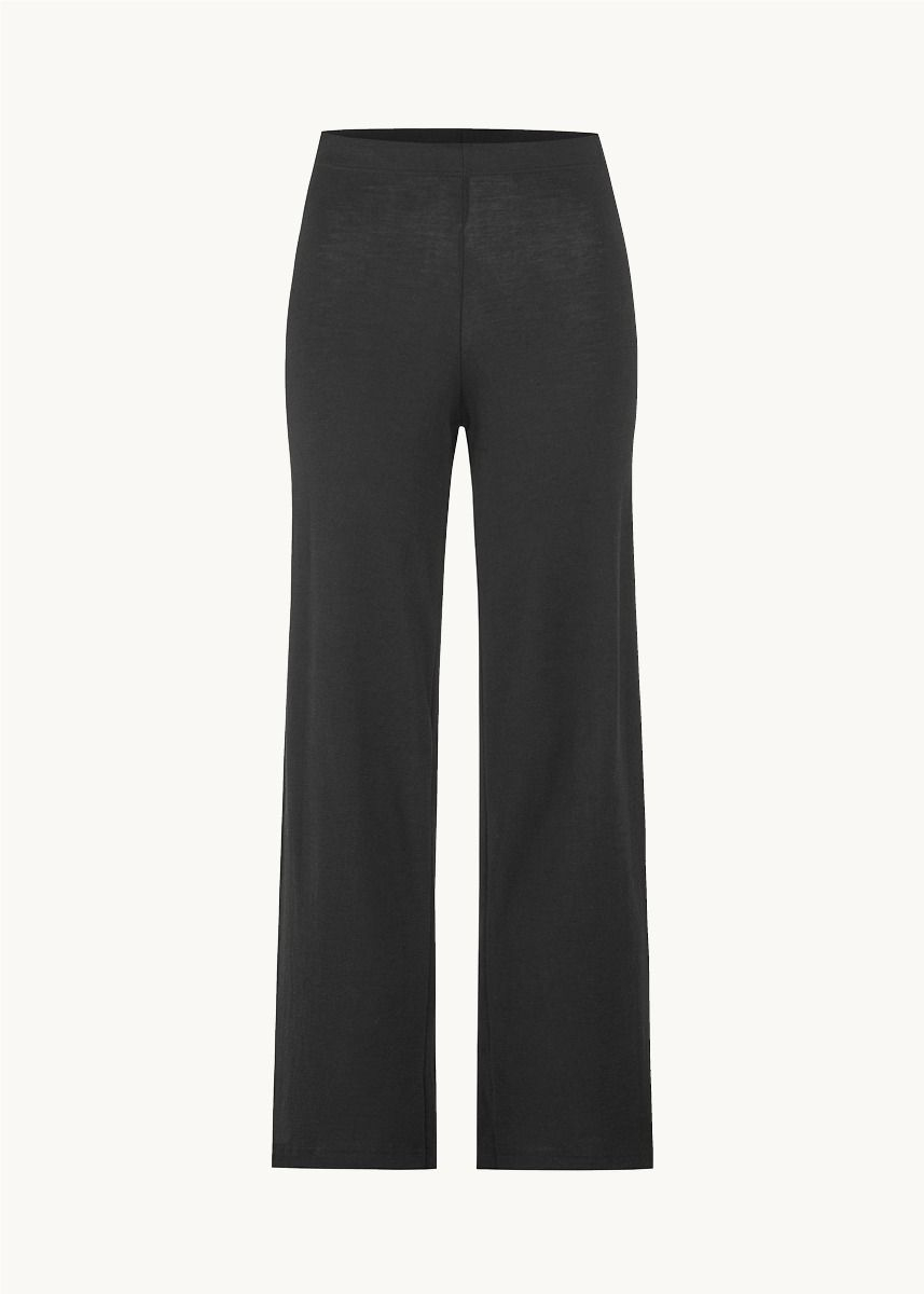 Vid bukse i ull med silke