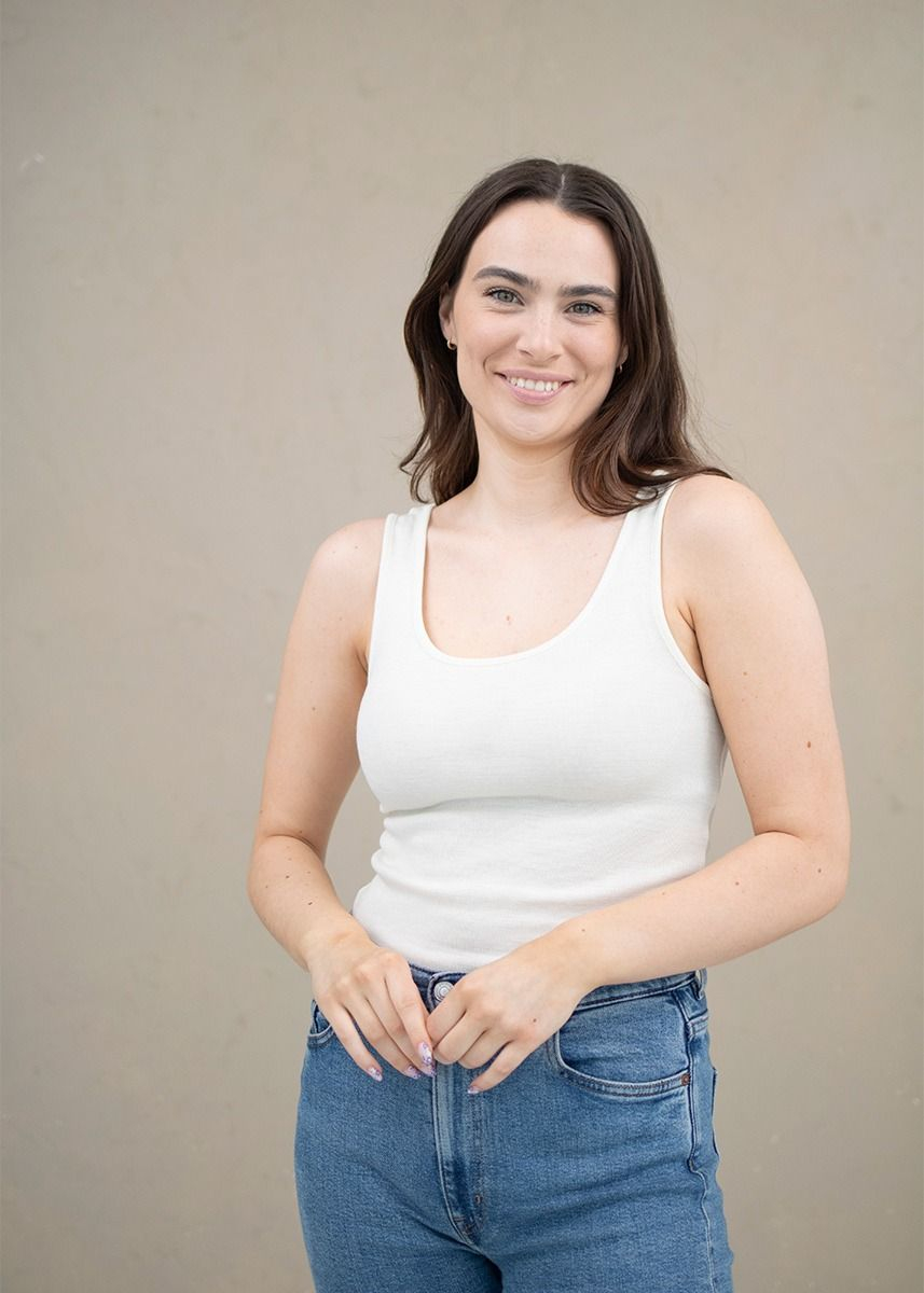 Ullsinglet i ull med silke