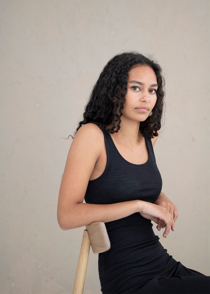 Ullsinglet i ull med silke