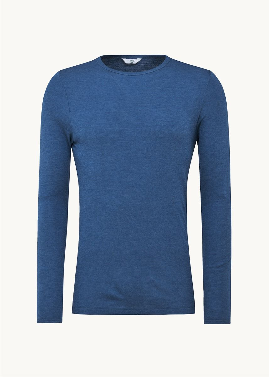 Genser i ull med silke, herre