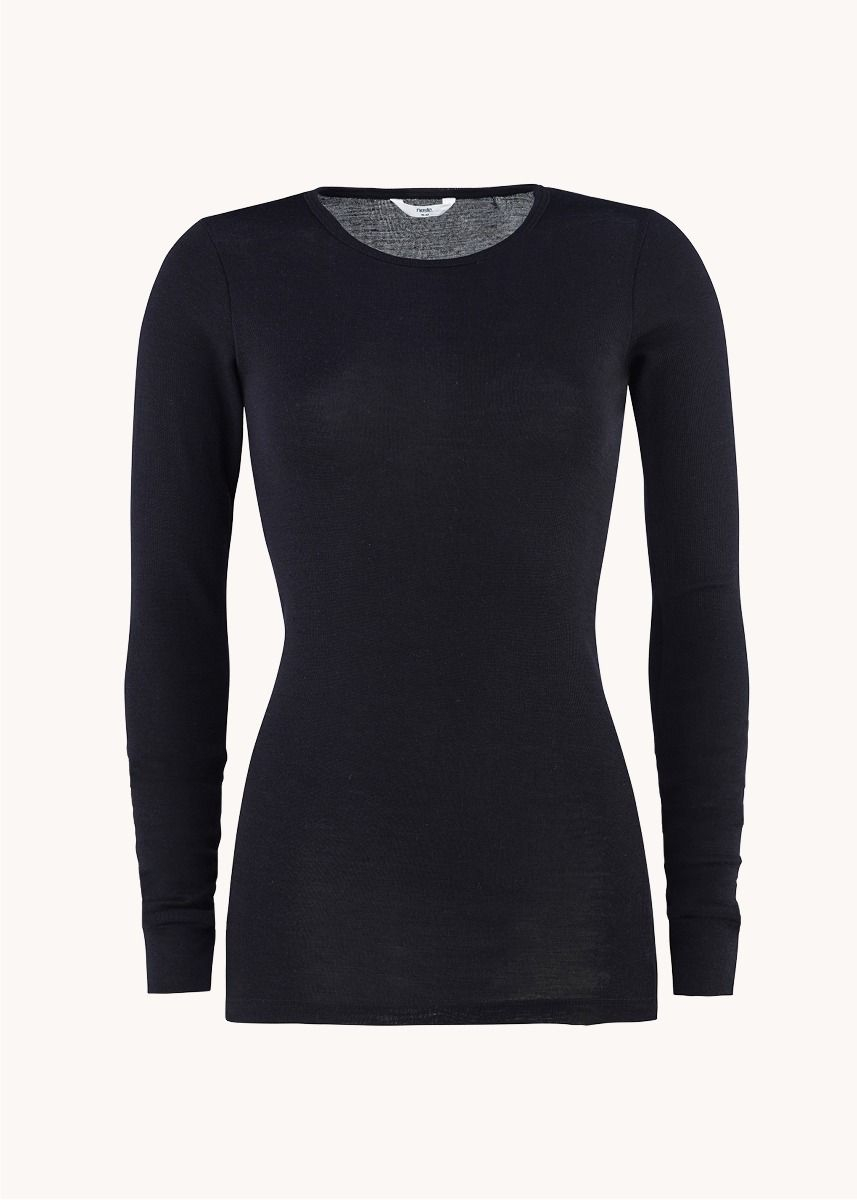 Genser i ull med silke, dame