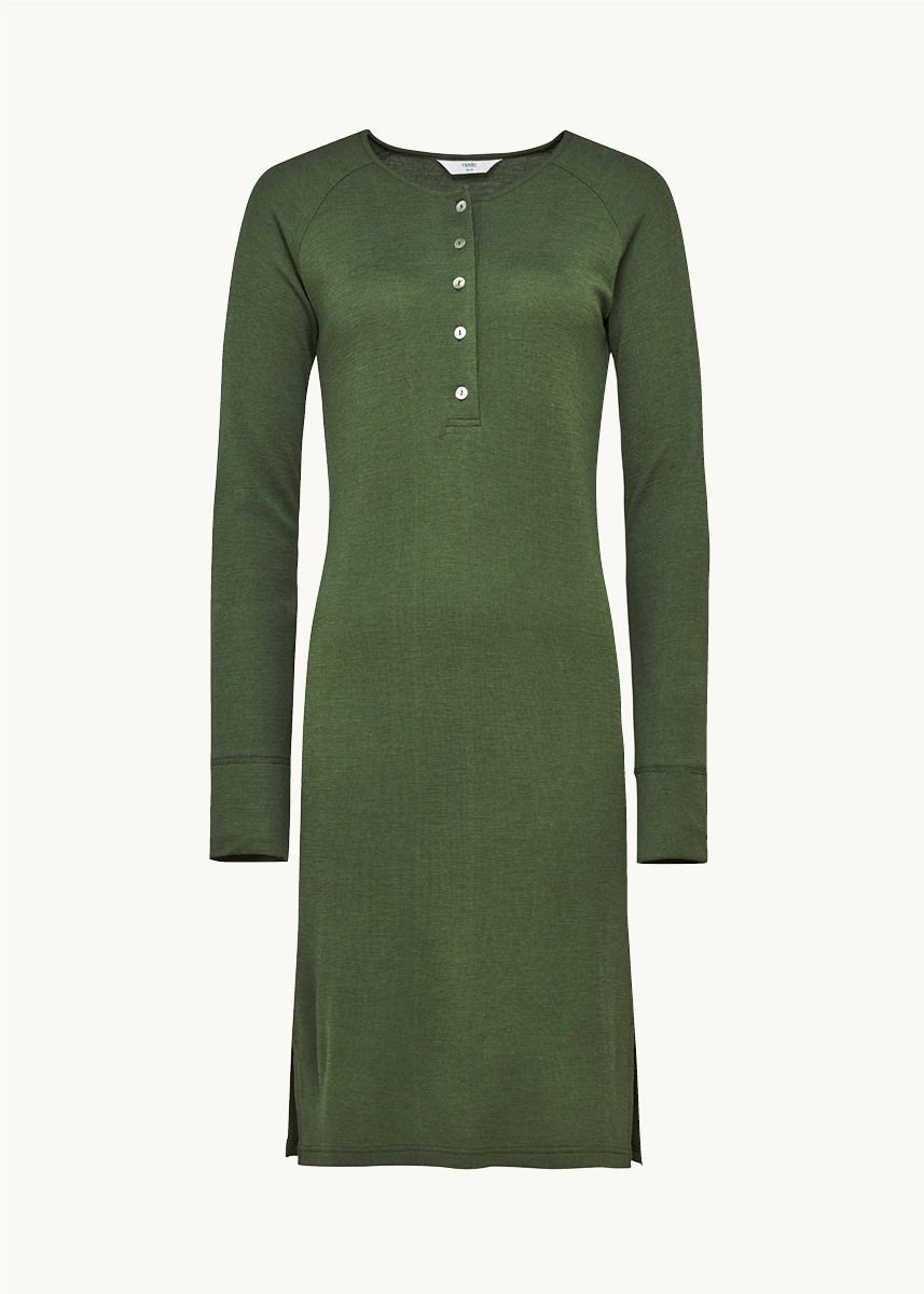 Kjole med knapper