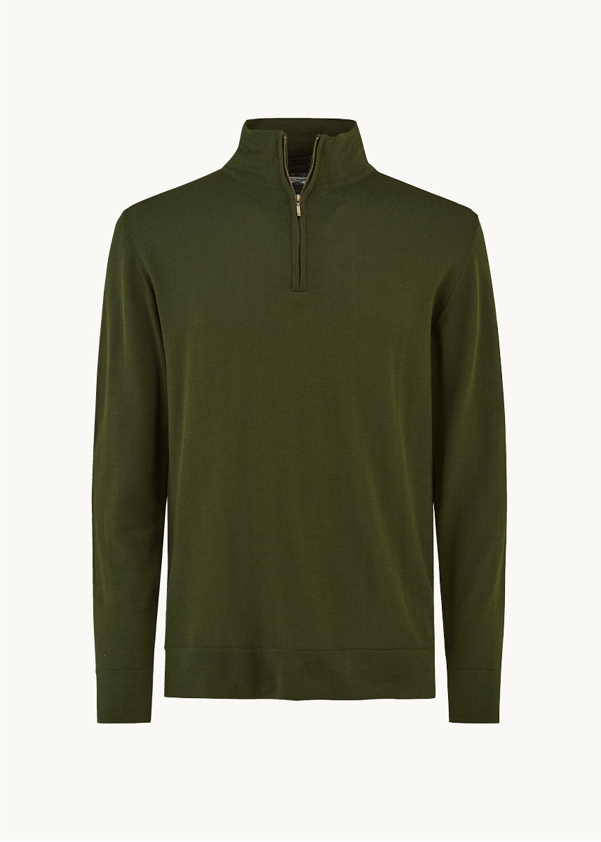 Ullgenser half zip, herre