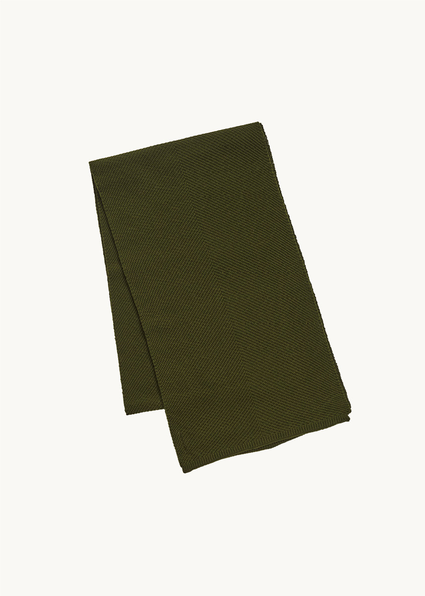 Ullskjerf herringbone