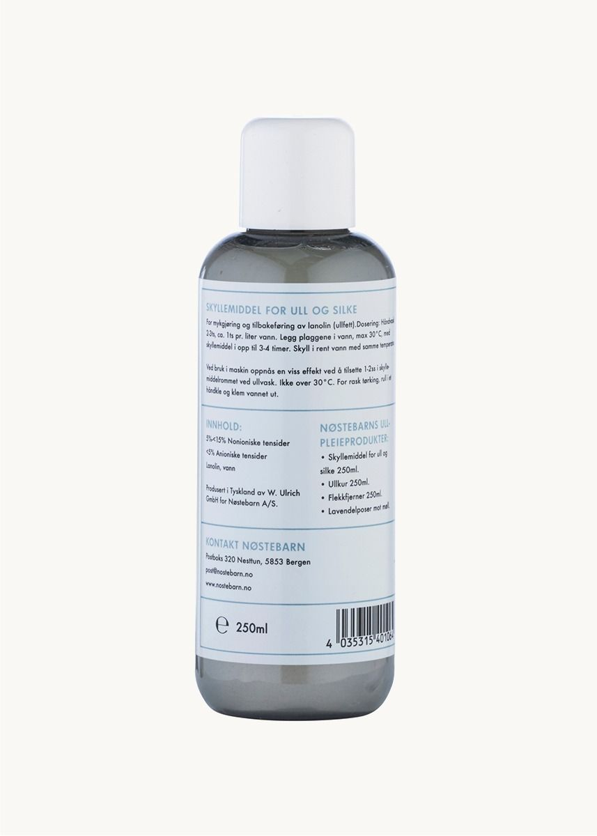 Ullskyllemiddel med lanolin 250 ml