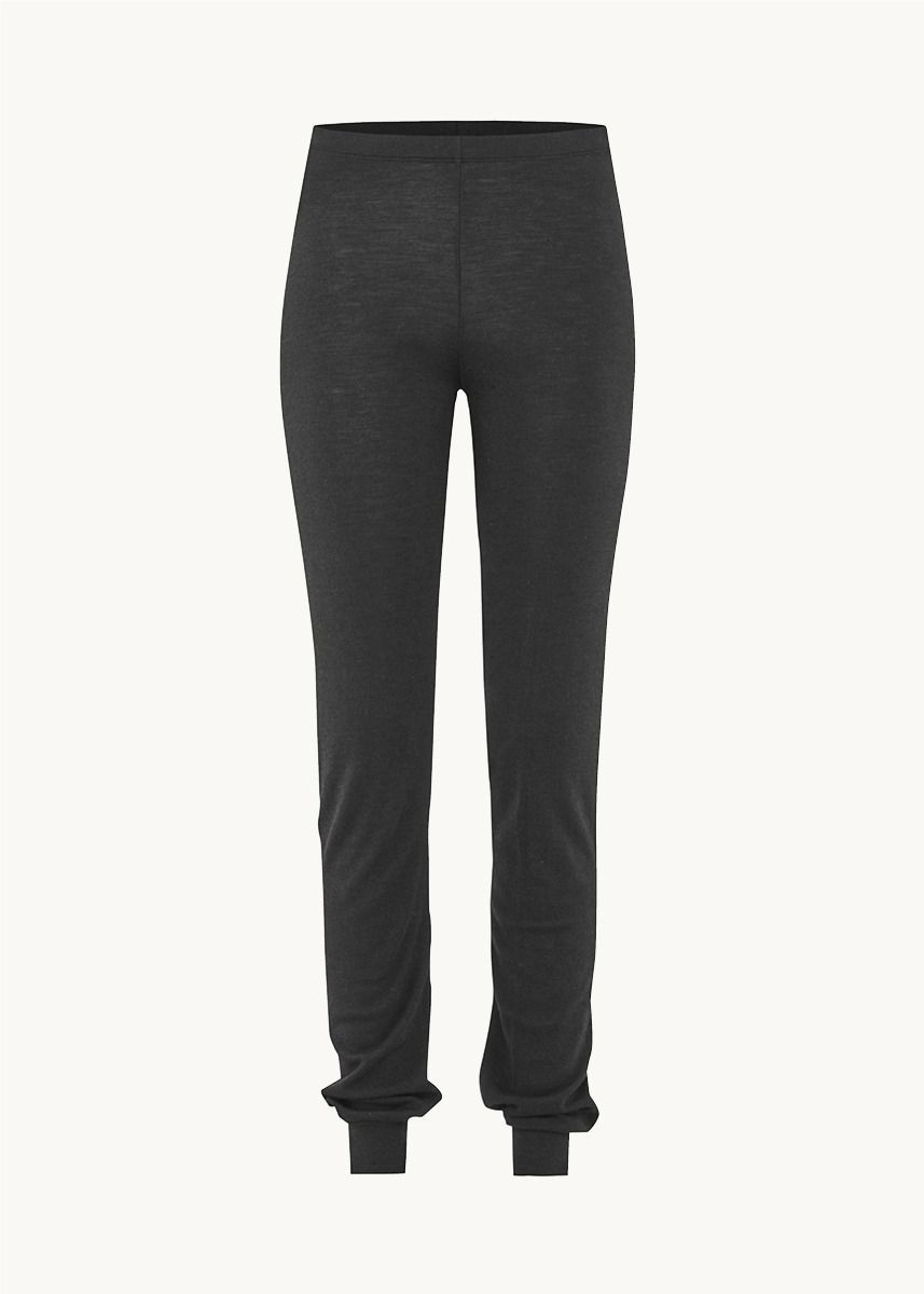 Joggebukse i ull med silke